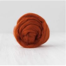 Extra fine Merino 100 g (n. 19 mikronia) rust DHG